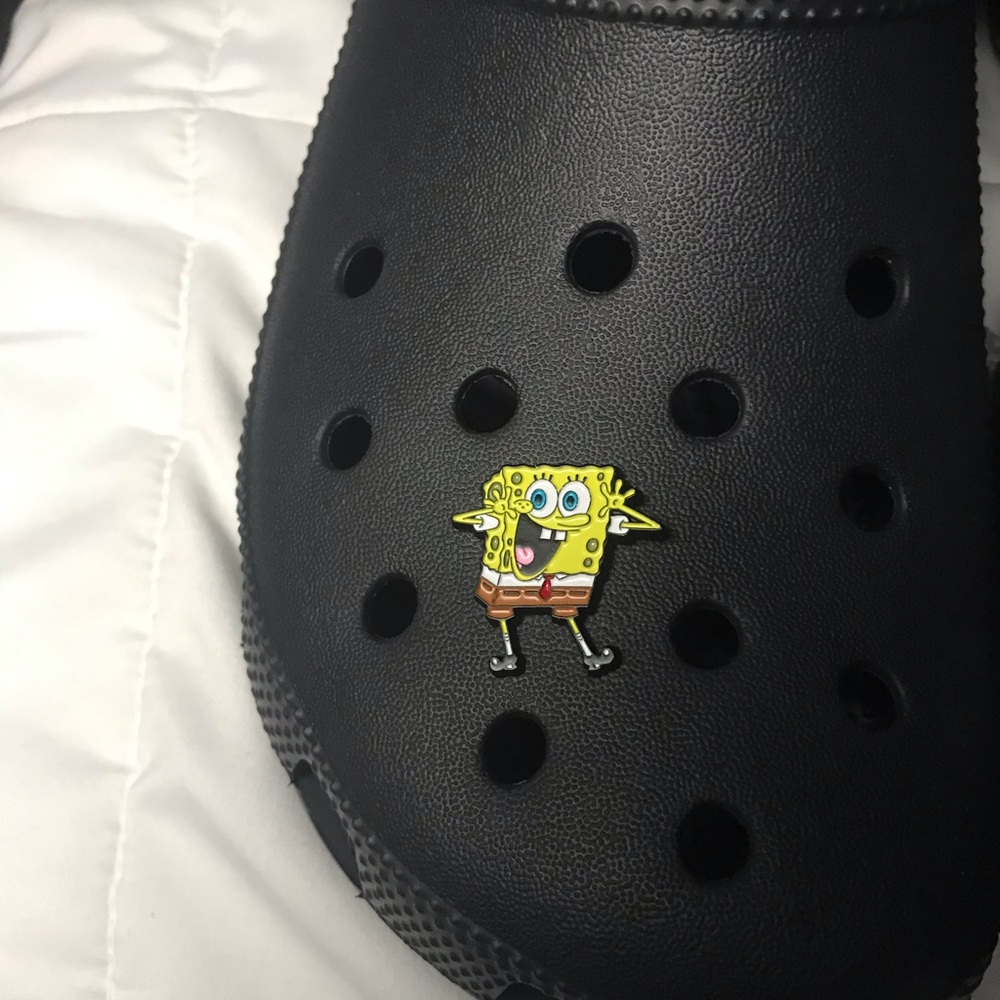 SpongeBob Croc Charm